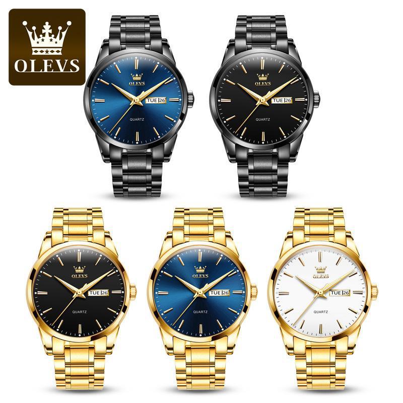 Quartz Watch Multi-functional Waterproof Luminous Men's Watch Men's Watch
